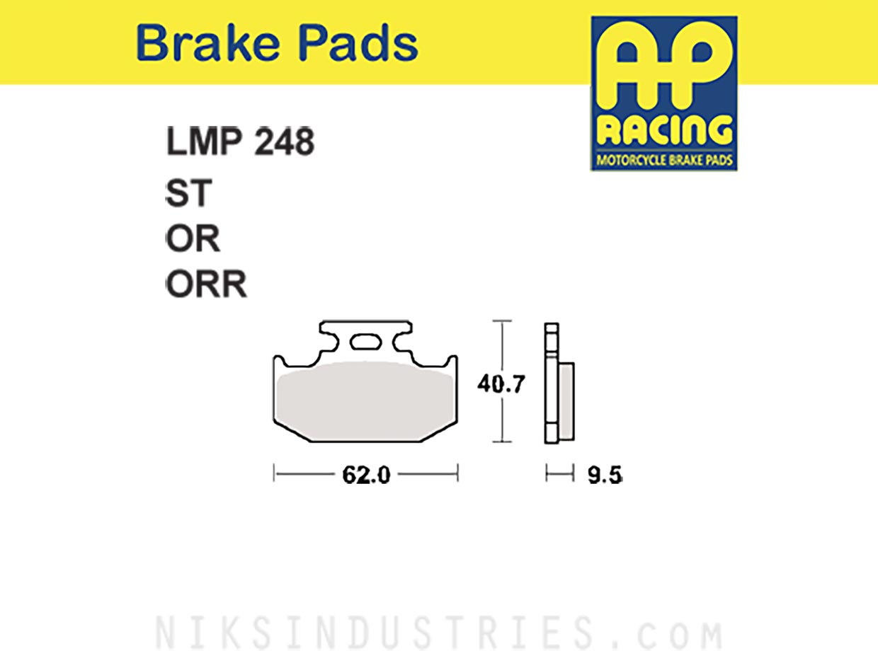 AP Racing 248OR Brake Pads