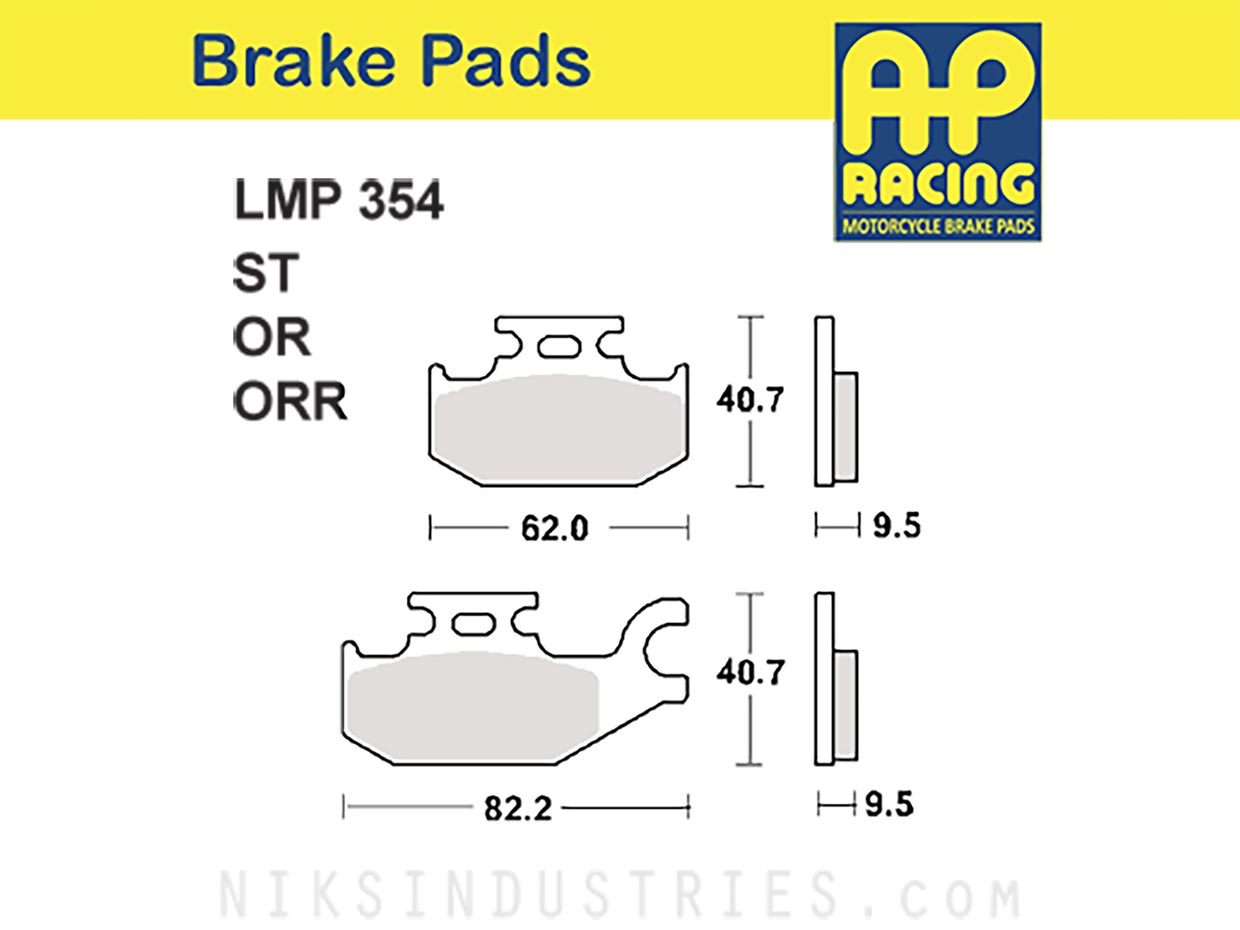 AP Racing 354OR Brake Pads
